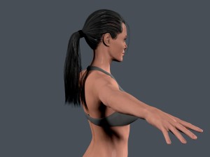 Angelina jolie 3D Model