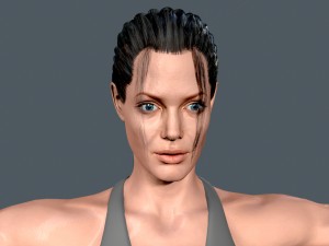 Angelina jolie 3D Model