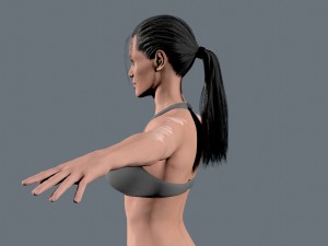 Angelina jolie 3D Model