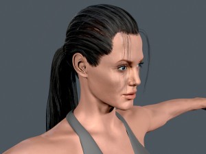 Angelina jolie 3D Model
