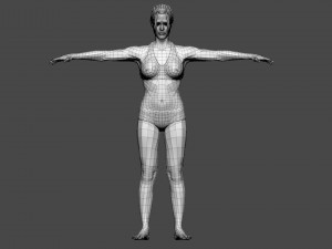 Angelina jolie 3D Model