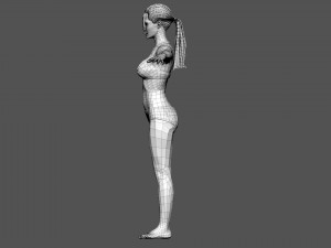 Angelina jolie 3D Model