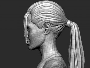 Angelina jolie 3D Model