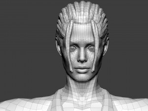 Angelina jolie 3D Model