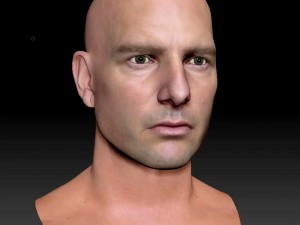 The 3d tom cruise head 3D Model