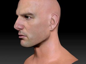 The 3d tom cruise head 3D Model