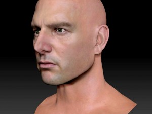The 3d tom cruise head 3D Model