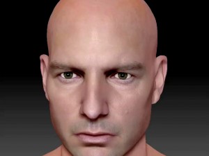 The 3d tom cruise head 3D Model