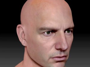 The 3d tom cruise head 3D Model