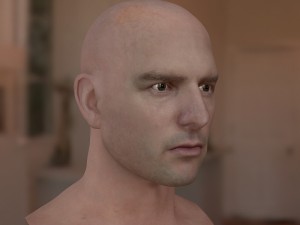 The 3d tom cruise head 3D Model