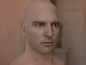 The 3d tom cruise head 3D Model