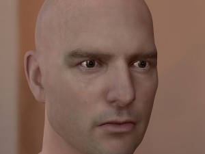 The 3d tom cruise head 3D Model