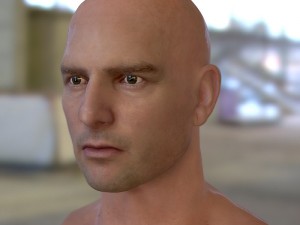 The 3d tom cruise head 3D Model