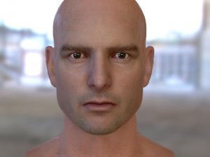 The 3d tom cruise head 3D Model