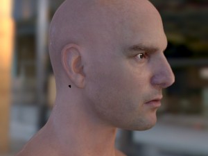 The 3d tom cruise head 3D Model