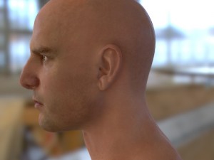 The 3d tom cruise head 3D Model