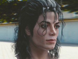 Michael jackson head 3D Model