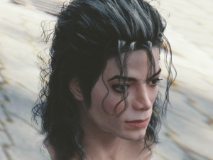 Michael jackson head 3D Model