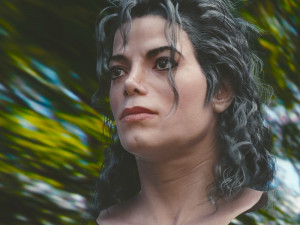 Michael jackson head 3D Model