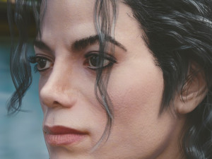 Michael jackson head 3D Model