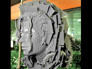 Michael jackson head 3D Model