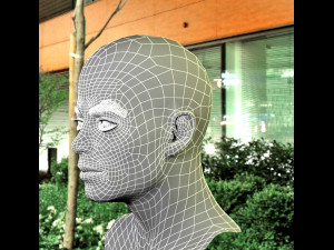 Michael jackson head 3D Model