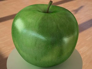Apple fruit 3D Model
