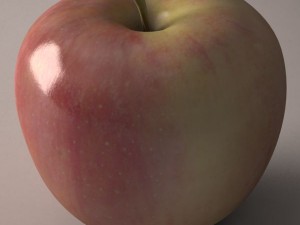 Apple fruit Modelo 3D