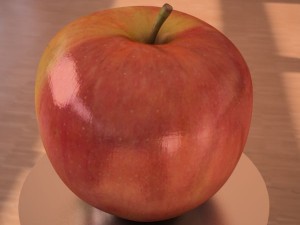 Apple fruit Modelo 3D