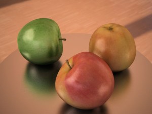 Apple fruit Modelo 3D