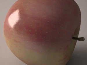 Apple fruit 3D Model