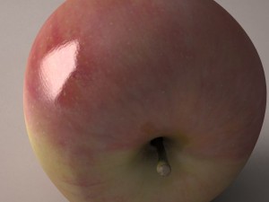 Apple fruit Modelo 3D