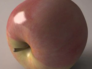 Apple fruit 3D Model