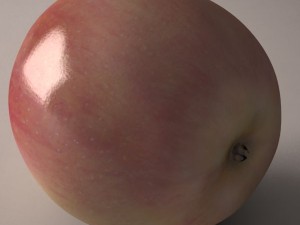 Apple fruit Modelo 3D