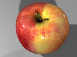 Apple fruit 3D Model