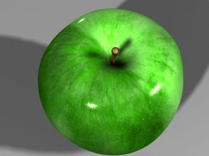 Apple fruit 3D Model