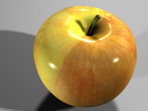 Apple fruit Modelo 3D