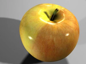Apple fruit 3D Model