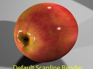 Apple fruit 3D Model