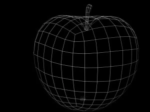 Apple fruit 3D Model