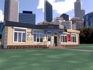 Negozio del supermercato Modello 3D