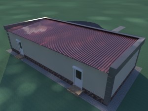 Supermarket shop Modelo 3D