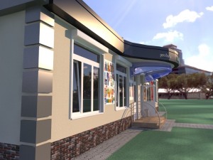 Supermarket shop Modelo 3D