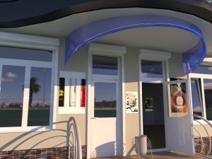 Supermarket shop Modelo 3D