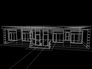 Negozio del supermercato Modello 3D