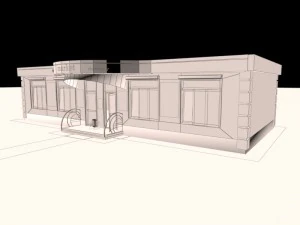 Negozio del supermercato Modello 3D