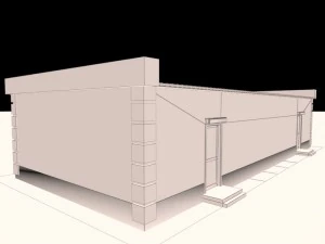 Negozio del supermercato Modello 3D