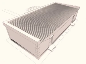 Negozio del supermercato Modello 3D