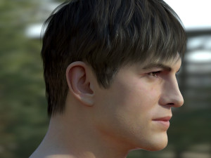 Ashton kutcher 3D Model