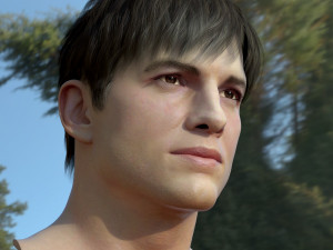 Ashton kutcher 3D Model
